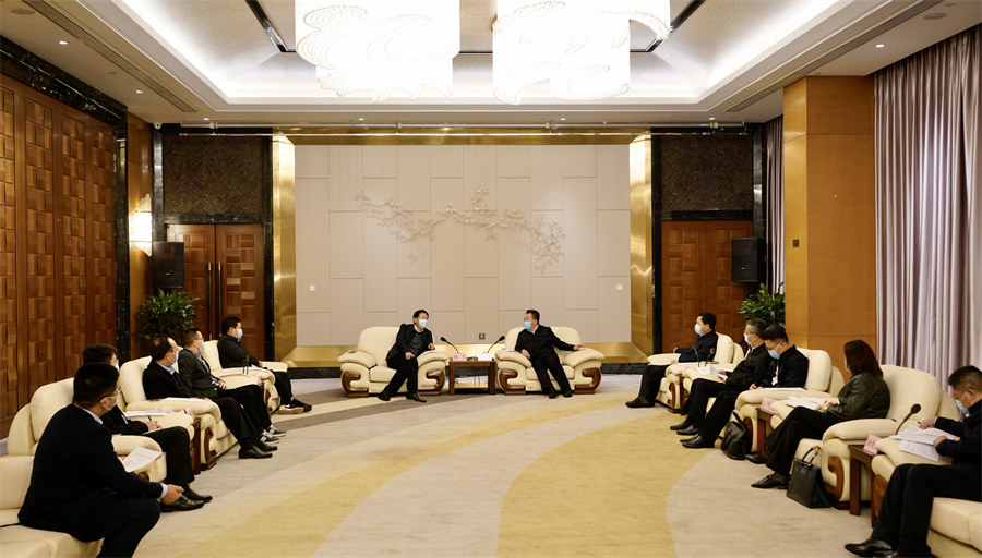 202111101826567674 省尊龙集团官网集团党委书记、董事长任丁率队赴南充调研